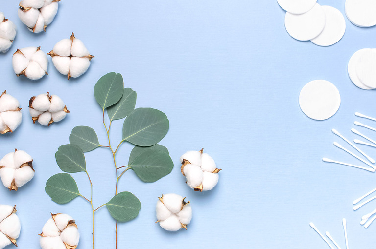 Watteprodukte für die tägliche Hyhiene